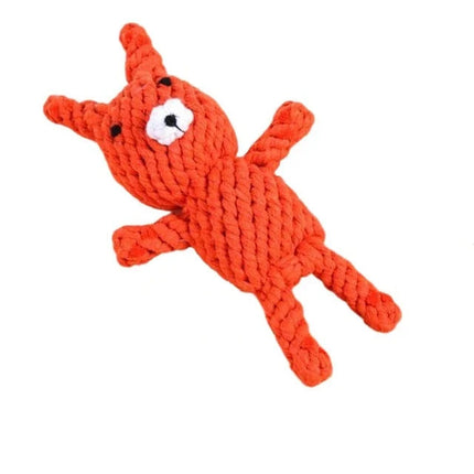 Duurzaam Speelgoed voor Honden | Kauwbestendige Knuffel | Versterkte Stiksels | Geschikt voor Puppy’s en Kleine Honden | Kleurrijke Dierenontwerpen