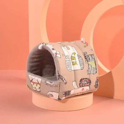 Hamster Hangmat | Cavia Huisje | Kleine Dieren Kooi Accessoire | Chinchilla Bed | Kunststof Knaagdier Verstopplek