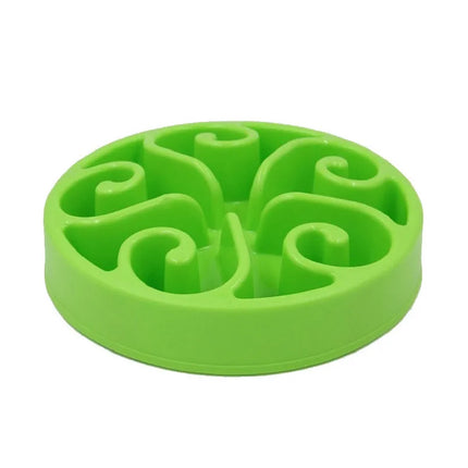 Anti-Schrok Eetkom voor Huisdieren | Langzamer Eten voor Betere Spijsvertering | Geschikt voor Honden en Katten | 380g, 3.7x20.5 cm