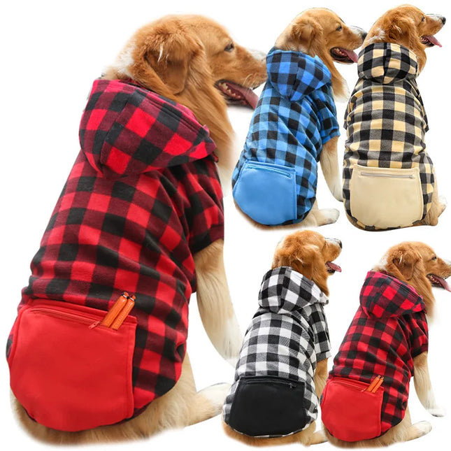 Bobby Hondenhoodie met Capuchon en Zak | Zachte Fleece | Comfortabele, Ademende Hoodie | Voor Honden | Warm en Stijlvol | Dagelijkse Wandelingen