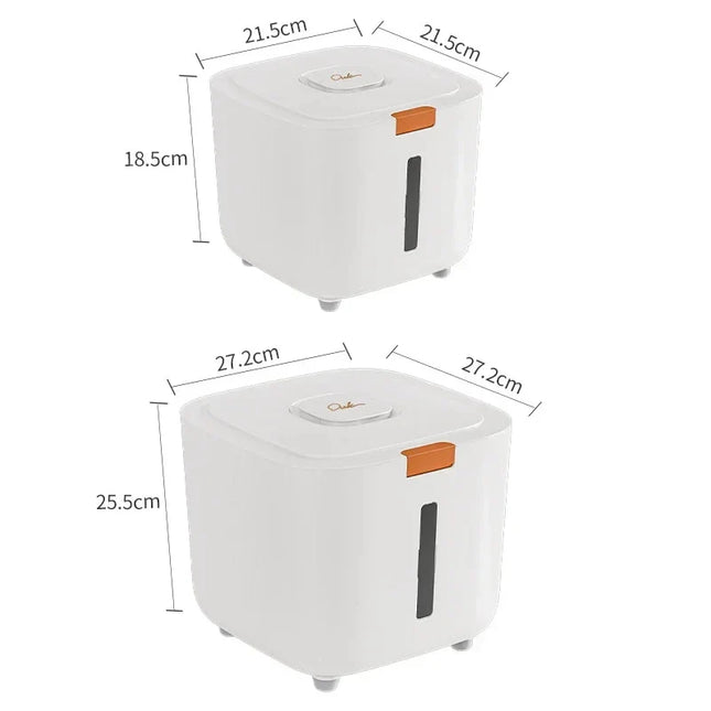 PawFresh Luchtdichte Container voor Versheid van Honden- en Kattenvoer | Vocht- en Stofbestendig | Beschikbaar in S en L Maten