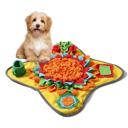 Interactieve Snuffelmat voor Honden | Stimuleert Natuurlijk Foerageergedrag | Duurzaam & Makkelijk Schoon te Maken
