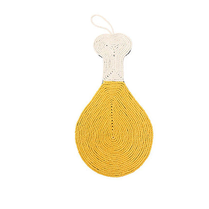 Cactus Style Krabplank Kat | Sisal Krabmat | Duurzaam & Decoratief | Ophangbaar Krabkussen | Meubelbescherming | Afvalvrij Design | Hoogwaardige Kraboplossing | Flexibele Plaatsing | Geen Rommel