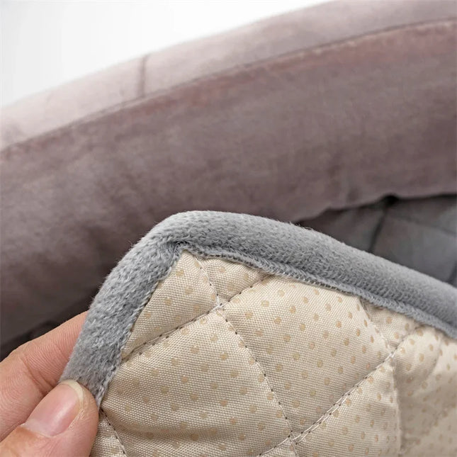 Protector de terciopelo para perros Velluto | Protección para sofás y camas | Borde elevado | Funda lavable | Elegante y cómodo