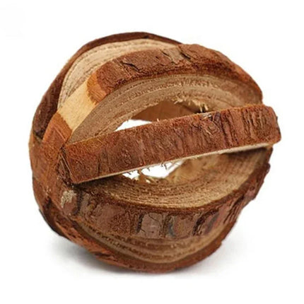 Natuurlijk Houten Speelgoed Konijn Roller | Dumbells Unicycle Bel | Knagende Tandenslijper voor Cavia's en Ratten | Huisdier Accessoires Molar Gereedschap | Geschikt voor Konijnen en Kleine Knaagdieren
