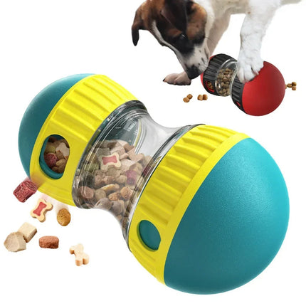 Interactieve Trechterbal voor Honden met Verstelbare Slow Feeder | Anti-Schrok Puzzel voor Actieve Honden en Puppy's