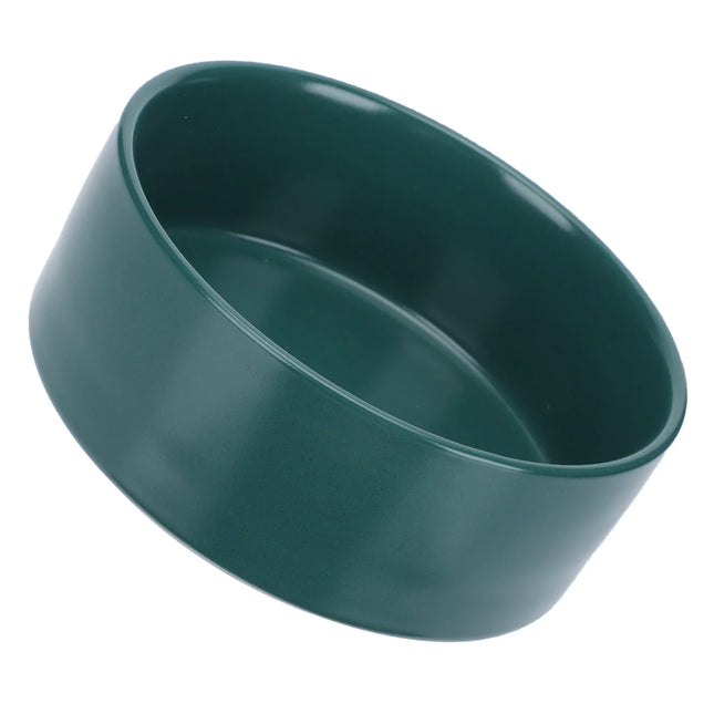 Keramische Eetkom voor Honden en Katten | Groen, Fris Design, 12.8x12.8x5.0 cm | Oven- en Magnetronbestendig, Gemakkelijk Schoon te Maken