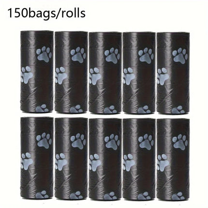 PooGuard Polyethyleen Poepzakjes voor Honden | Duurzaam, Lekvrij, Grote Maat | Zwart & Groen