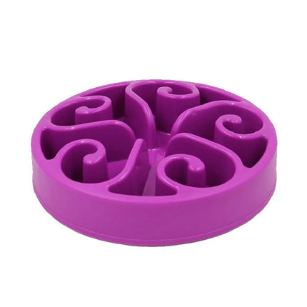 Anti-Schrok Eetkom voor Huisdieren | Langzamer Eten voor Betere Spijsvertering | Geschikt voor Honden en Katten | 380g, 3.7x20.5 cm