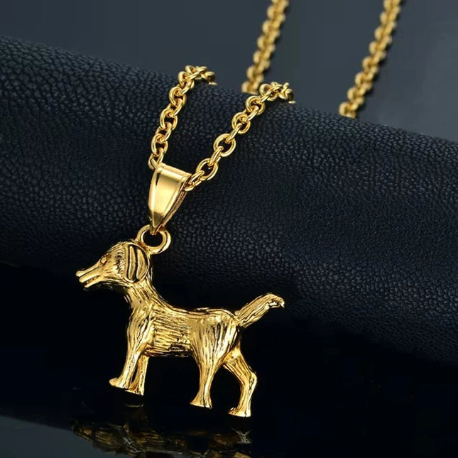 Dierenhanger ketting zilver of goud | Roestvrijstaal | Olifant hond uil kat hanger | Unisex dierenketting | Origineel cadeau voor dames & heren