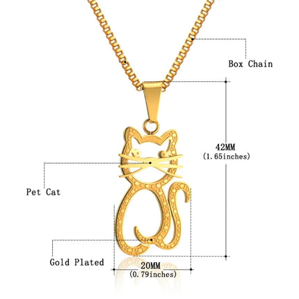 Dieren ketting dames heren | Stainless steel zilver goud | Olifant hond uil kat hanger | Unisex dierensieraad cadeau | Trendy fashion accessoire