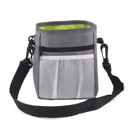 Duurzaam Beloningstasje voor Honden | Vuilafstotend Oxforddoek en Nylon Binnenvoering | 18x14x6 cm | met Klittenbandsluiting en Mesh Vakje