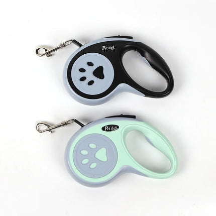 Automatische Nylon Hondenriem Uittrekbaar | Voor Kleine en Middelgrote Honden | Duurzaam | Wandelen en Rennen | Roze/Blauw/Zwart/Groen | 3m 5m | Geschikt Voor Katten | Alle Seizoenen