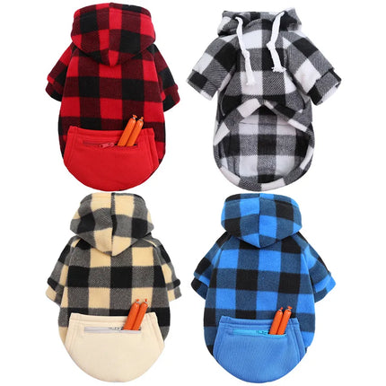 Bobby Hondenhoodie met Capuchon en Zak | Zachte Fleece | Comfortabele, Ademende Hoodie | Voor Honden | Warm en Stijlvol | Dagelijkse Wandelingen