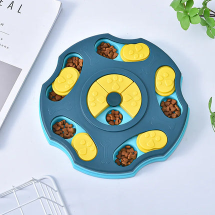 Interactief Voerpuzzel voor Honden | Anti-Schrok Spel met Non-Slip Basis | Stimuleert Intelligentie en Vermindert Verveling