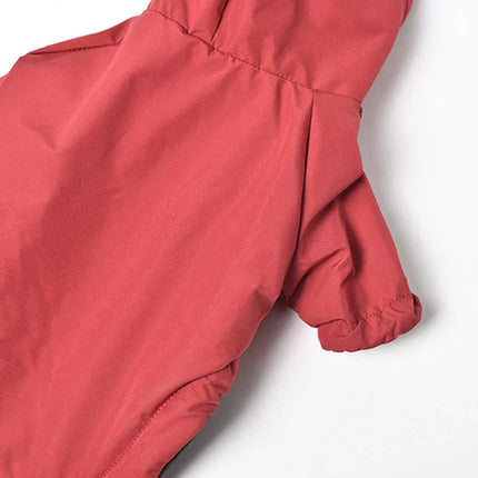 ChillGuard | Wodoodporny płaszcz dla małych psów i kotów | Ciepły i odblaskowy | Poliester | Kaptur | Ochrona na zimę