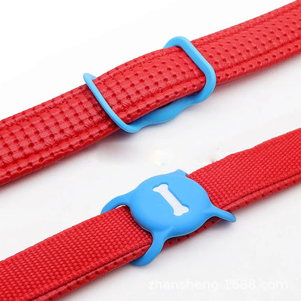 Verstelbare Airtag-halsband voor huisdieren | Compatibel met Apple | Veilig & comfortabel | Geschikt voor katten en honden