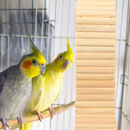 Houten Hamsterspeeltje Kooiladder | Klimladder voor Hamster en Cavia | Kleine Dieren Speelplaats | Bijtbestendig en Duurzaam | Reptielen Speelgoed | Perfecte Huisdieren Accessoires
