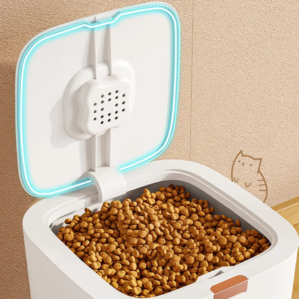 PawFresh Luchtdichte Container voor Versheid van Honden- en Kattenvoer | Vocht- en Stofbestendig | Beschikbaar in S en L Maten