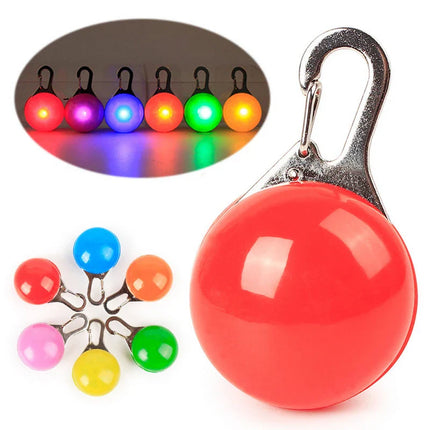 Multifunctionele LED Hanger voor Huisdierhalsband | Veilig en Zichtbaar in Donker | Inclusief Knipperlicht Functie | Verkrijgbaar in Meerdere Kleuren