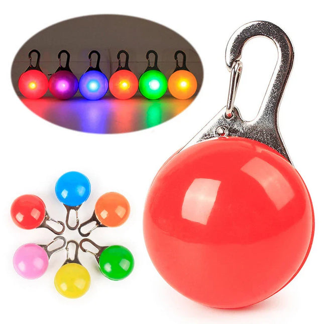 Multifunctionele LED Hanger voor Huisdierhalsband | Veilig en Zichtbaar in Donker | Inclusief Knipperlicht Functie | Verkrijgbaar in Meerdere Kleuren