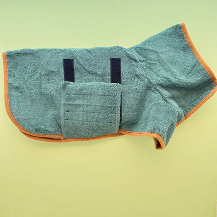 Binky hondenhanddoek | Super absorberende microvezel drooghanddoek voor honden | Snel drogen na bad of wandeling | Comfortabel en makkelijk aan te trekken | Wasbaar