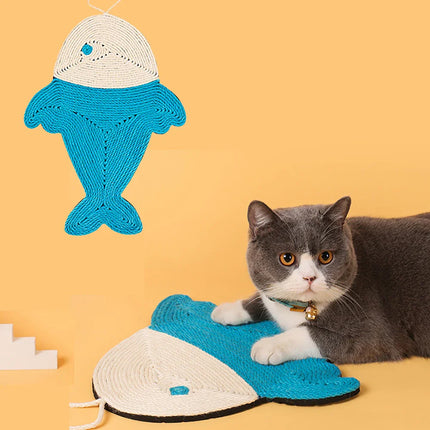 Cactus Style Krabplank Kat | Sisal Krabmat | Duurzaam & Decoratief | Ophangbaar Krabkussen | Meubelbescherming | Afvalvrij Design | Hoogwaardige Kraboplossing | Flexibele Plaatsing | Geen Rommel