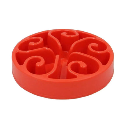 Anti-Schrok Eetkom voor Huisdieren | Langzamer Eten voor Betere Spijsvertering | Geschikt voor Honden en Katten | 380g, 3.7x20.5 cm