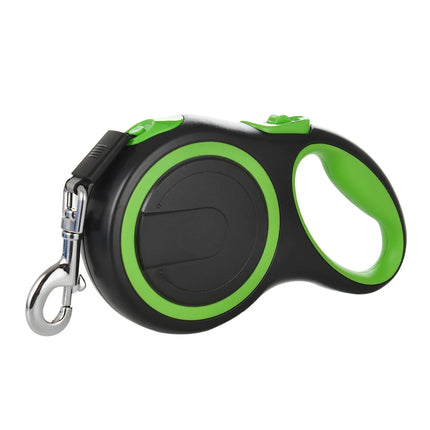 FlexiWalk Hondenlijn | Verstelbaar 3m, 5m, 8m | Geschikt voor Honden tot 50kg | Duurzaam Nylon & ABS | Comfortabele Grip