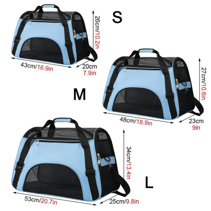 ComfyCarry | Ventilerende en duurzame reistas voor katten en kleine honden | Ideaal voor veilig en comfortabel reizen | Verschillende kleuren beschikbaar