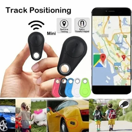 Mini GPS Tracker met Anti-verlies Alarm | Geschikt voor Huisdieren, Sleutels en Kinderen | Compatibel met iOS en Android | Draadloos en Energiezuinig