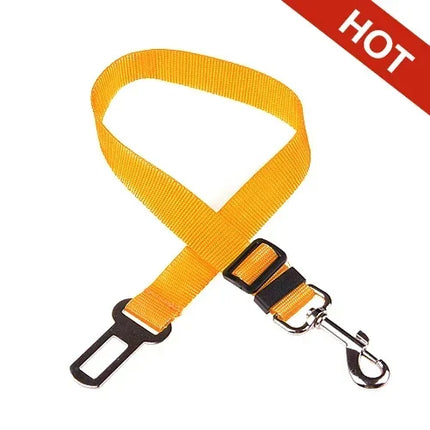 SafeRide Veiligheidsriem voor Huisdieren | Verstelbaar Nylon met Zinklegering Clip | Geschikt voor Honden en Katten | Meerdere Kleuren
