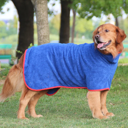 Microvezel Badjas voor Huisdieren | Sneldrogend en Comfortabel | Verstelbare Pasvorm voor Honden en Katten | Maten XS tot 2XL