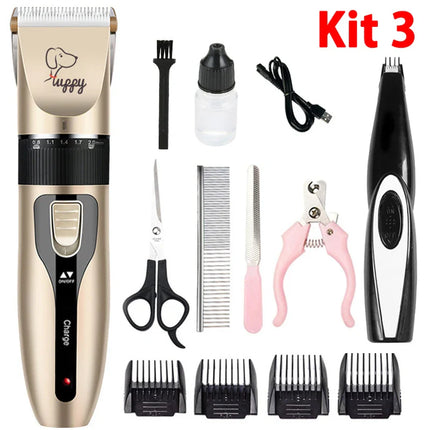 Oplaadbare Professionele Trimmer voor Huisdieren | Geschikt voor Katten en Honden | 5 Snelheden, Keramische Mes, Ultra Stil