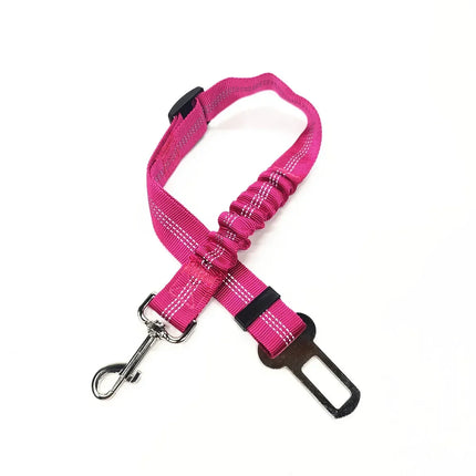 SafeRide Veiligheidsriem voor Huisdieren | Verstelbaar Nylon met Zinklegering Clip | Geschikt voor Honden en Katten | Meerdere Kleuren