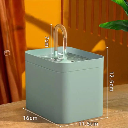 PawPure Automatische Drinkoplossing voor Katten en Kleine Honden | Fluisterstil met Geavanceerd Filter | 1.5L Capaciteit