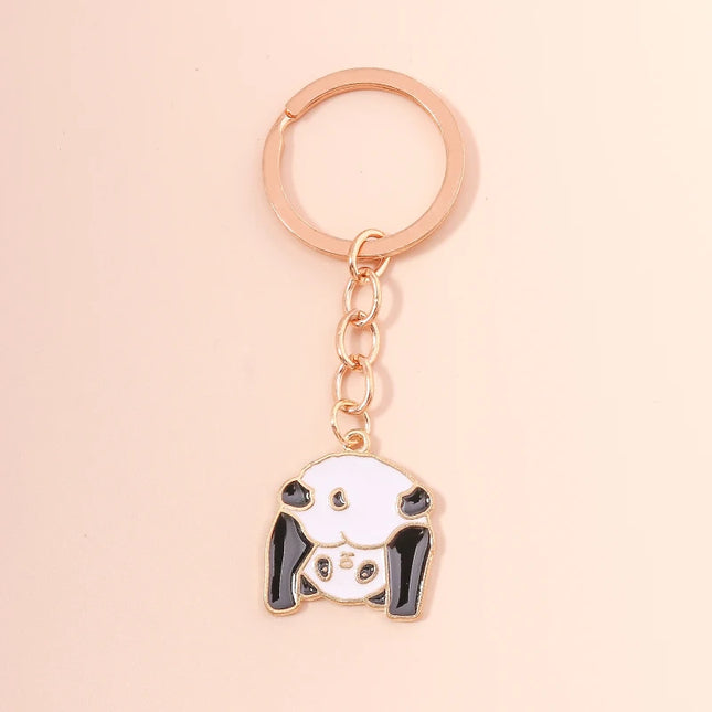 Schattige Sleutelhanger | Dierenvorm Hert | Zinklegering Goud | Unisex | Sleutelhanger voor Auto, Tas of Cadeau | DIY Accessoire voor Vrouwen & Mannen | Origineel Kerst- of Verjaardagsgeschenk