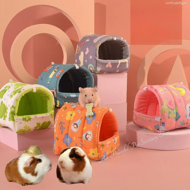 Hamster Hangmat | Cavia Huisje | Kleine Dieren Kooi Accessoire | Chinchilla Bed | Kunststof Knaagdier Verstopplek