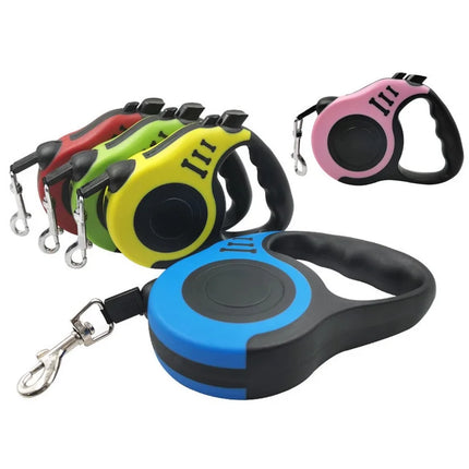 FlexiLoop Automatische Rollijn voor Honden | Keuze uit 3m of 5m Lengte | Verkrijgbaar in 7 Kleuren | Lichtgewicht & Comfortabel