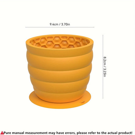 Siliconen Slow Feeder voor Honden | Gezonde Spijsvertering & Anti-Slip Zuignappen | Geschikt voor Muur & Vloer | BPA-Vrij