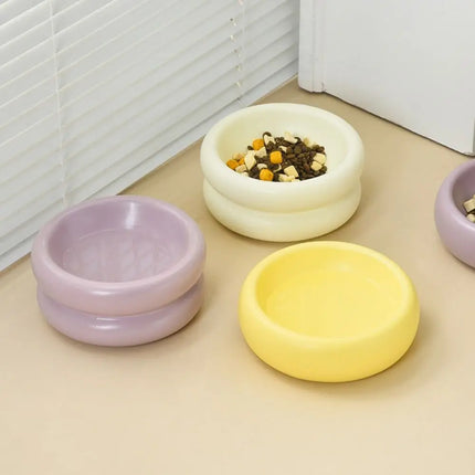PetVibe keramische voerbak | Hygienische en duurzame eetkom voor huisdieren | Modern minimalistisch design | Veilig en makkelijk schoon te maken