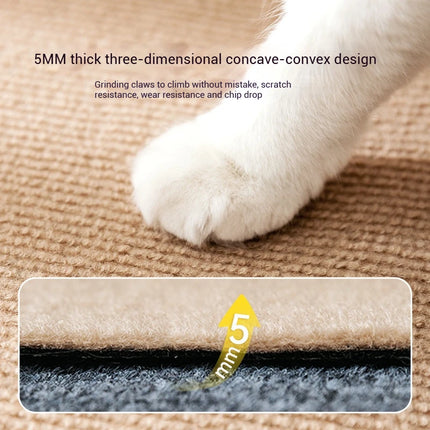 Aanpasbare Krabmat Voor Kat | Zelfklevend Tapijt Bescherming Meubels | Anti-Krabs Bank | Niet-geweven Stoffen | Dierenbescherming | Beschermt Tegen Klauwen | Duurzame Katten Accessoires