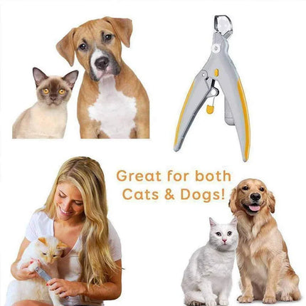 ClawLight met LED-licht voor nauwkeurig knippen | Veilig en comfortabel nagels verzorgen voor honden en katten | Ergonomische handgreep