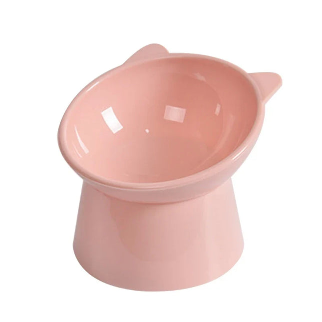 Ergonomische Verhoogde Voerbak voor Honden en Katten | Anti-Knoei 45° Schuine Bak met Stabiele Staander | Beschikbaar in Blauw, Groen, Roze