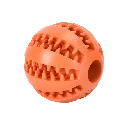 Interactieve Rubber Hondenbal met Voerfunctie | Veilig en Duurzaam | Stimuleert Gebitsverzorging en Intelligentie