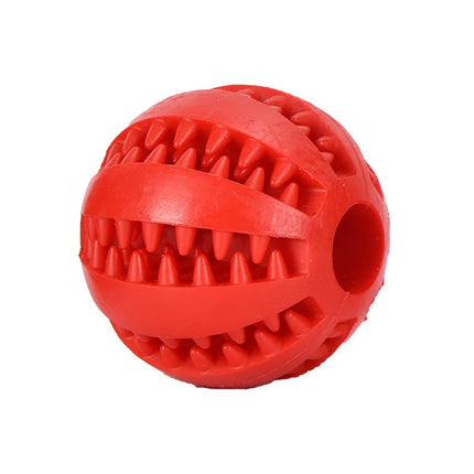 Interactieve Rubber Hondenbal met Voerfunctie | Veilig en Duurzaam | Stimuleert Gebitsverzorging en Intelligentie