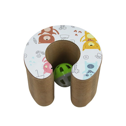 Magic Organ Krabplank Voor Katten | Interactief Speelgoed | Krab Mat | Kat Krabber | Katten Accessoires | Duurzaam Papieren Materiaal | Speciaal Ontwerp | Katten Speelgoed | Geen Gevaarlijke Stoffen