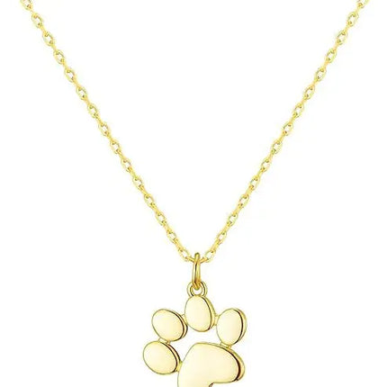 Gepersonaliseerde RVS Ketting met Gravure | Huisdiernaam & Pootafdruk Herinneringssieraad | 16mm Hanger | Unisex | Uniek Cadeau voor Dames & Heren | Duurzaam & Modieus