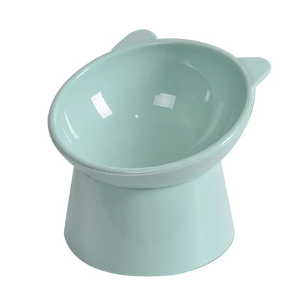 Ergonomische Verhoogde Voerbak voor Honden en Katten | Anti-Knoei 45° Schuine Bak met Stabiele Staander | Beschikbaar in Blauw, Groen, Roze