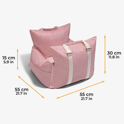 VOFORD Waterproof Dog Car Bed | Oxford Fabric | Removable Cover | Portable Travel Mattress | Protects Car | Suitable for Dogs and Cats | Safe and Comfortable | Liquid-Resistant Design